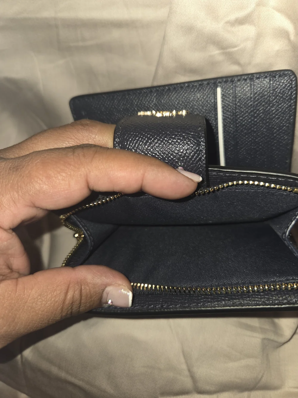 Coach compact wallet